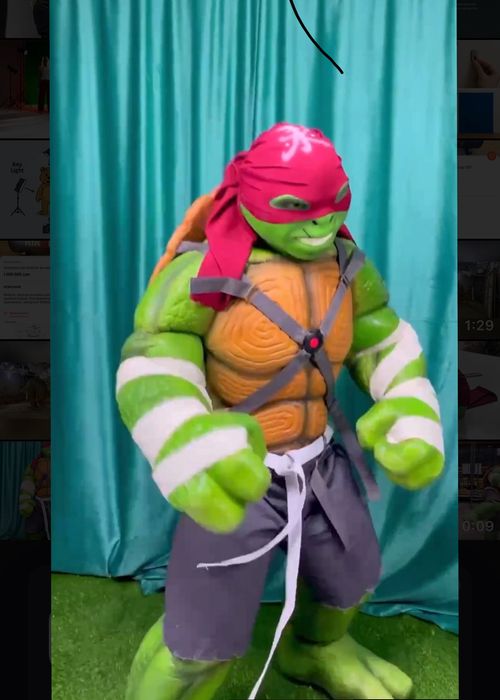 Ростовые куклы черепашка ниндзя