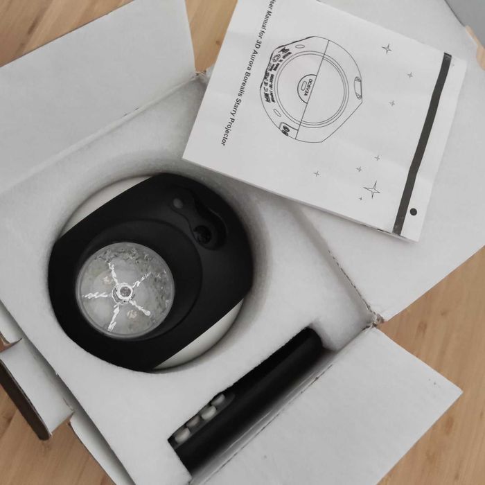 Прожектор нощно небе