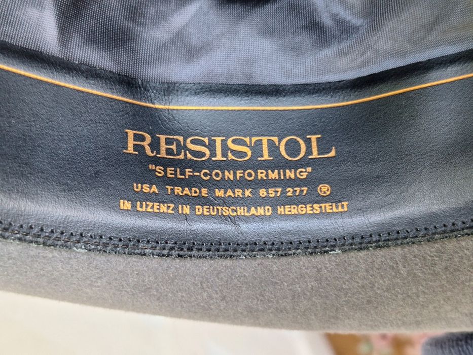 Pălărie bărbați Resistol Fedora, mărimea 59, 60