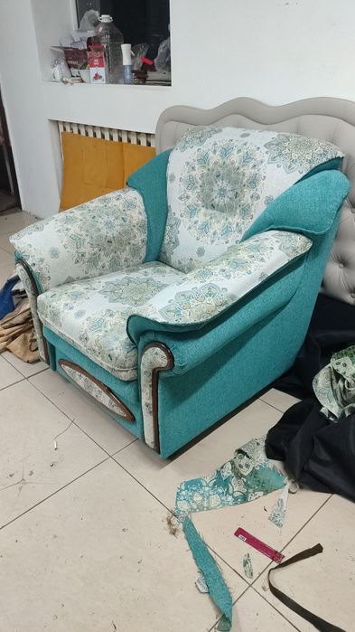 Перетяжка мебели