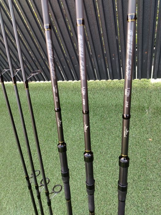 SET 3 Lansete EastShark EBISU CARP 3.90 m 3.75 Lbs 2 tronsoane NEW 202