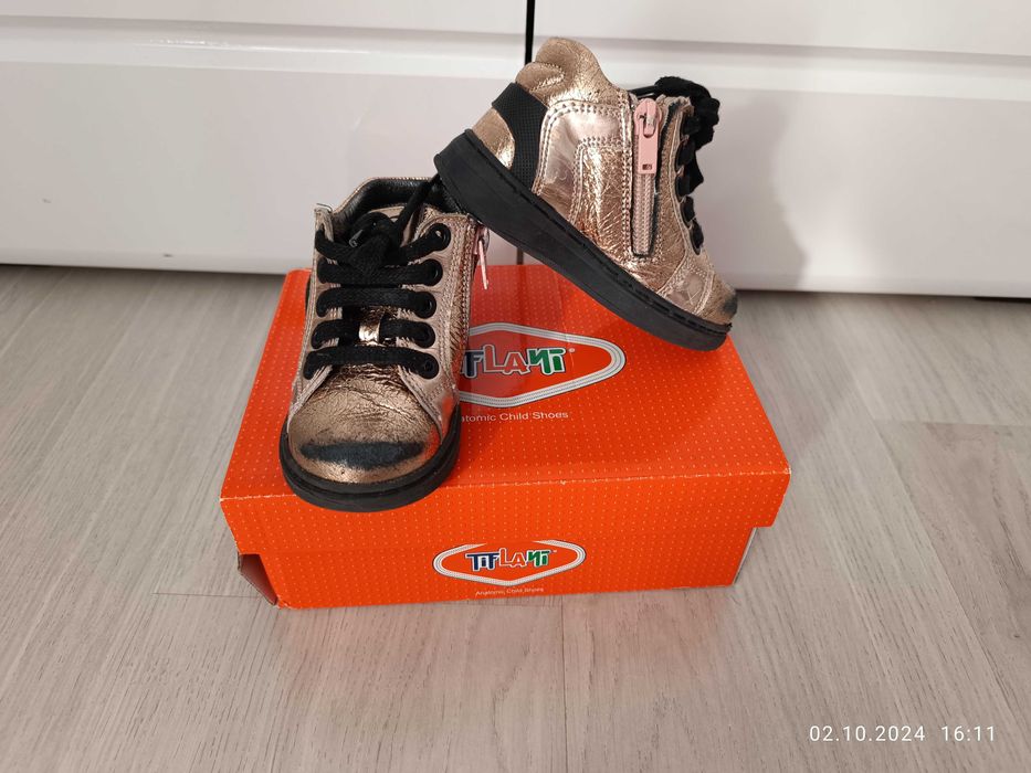 Ботинки осень весна кожа