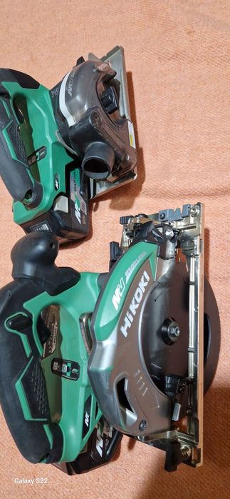 Hikoki circular pe acumulatori