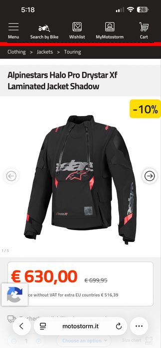 Jachetă Moto Alpinestars Halo PRO ds xf laminated