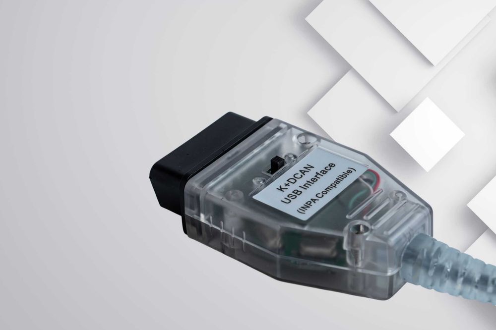 Интерфейс USB K+DCAN за автодиагностика на BMW съвместим с INPA / ISTA