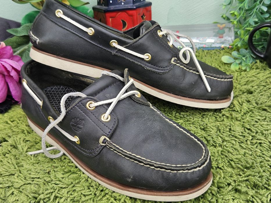 Timberland мъжки мокасини от кожа