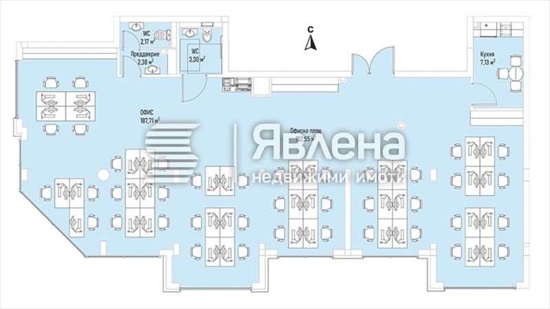 Продава се Офис в София, Лозенец - 210 кв.м за 3498 €/кв.м - Снимка #4