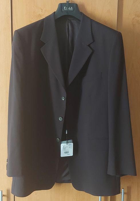 Costum negru bărbătesc 56 talia 1 cu eticheta