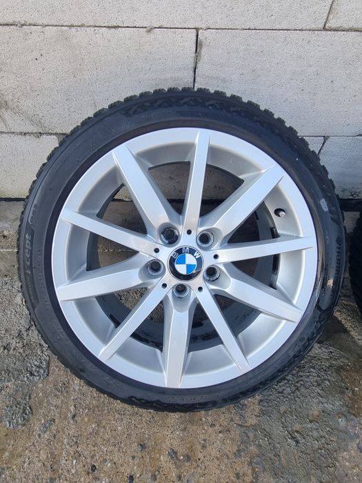 Jante 5x120 BMW seria 3 seria 1 ...R17"  cu anvelope  iarna