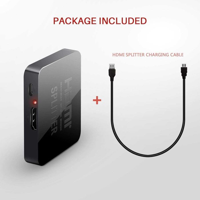 HDMI 1 to 2 Splitter 4K