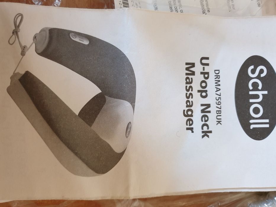 Perna Scholl masaj cu vibratie/ incalzire de calatorie