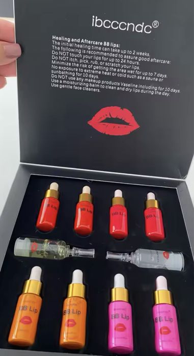 BB Lips Ampoule Serum Starter Set – Комплект за BB Lips (полуперманентно оцветяване на устни) бб липс