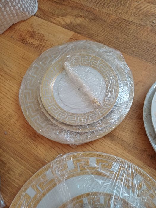 Посуда этажерки.