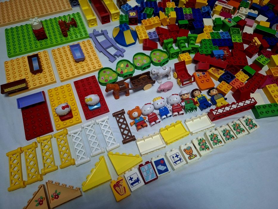 Lot 4,5 kg Lego Unico (compabile Lego Duplo)