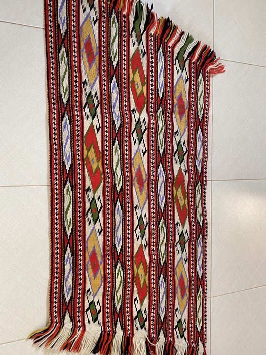 Вълнен ковьор от едно време