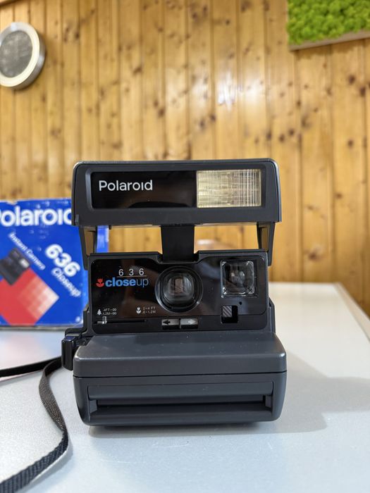 Aparat Foto Instant Vintage Polaroid 636 Closeup - La Cutie / Colectie