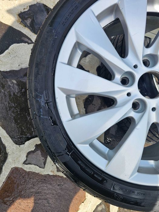 Jante BMW cu cauciucuri vara 225 45 r17