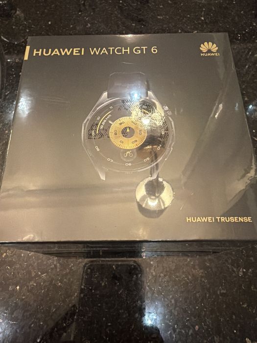 Huawei Watch GT 6 46 mm Black – ЧИСТО НОВ / НЕРАЗПЕЧАТВАН