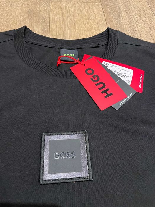 Оригинална Hugo Boss Тениска Talboa Lotus 2 , уголемена, размер: L