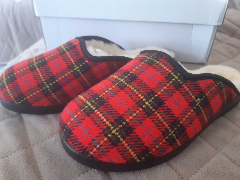 Papuci dama noi 37 lana naturala Merino