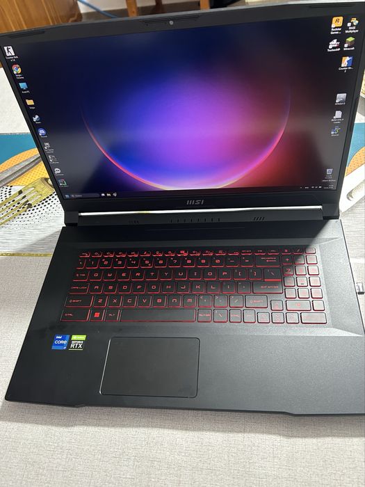 Laptop Gaming MSI I7 RTX 3050 Ti