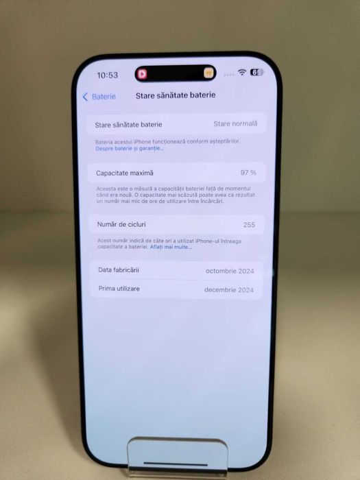 Apple iPhone 16 Pro Max 512 Gb (Ag8 Tudor1/B74791) – Garantie 2 Ani!