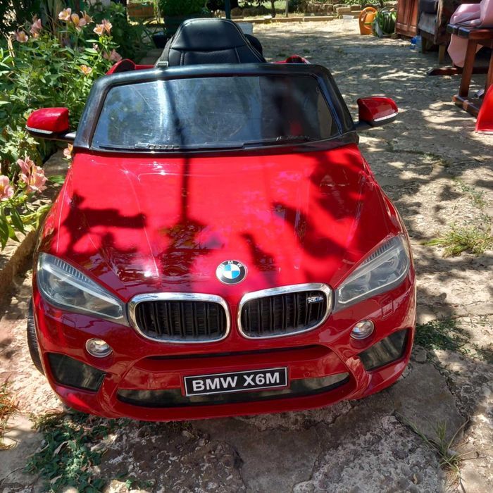 Акумулаторна кола БМВ Х6М - използван (като нов )