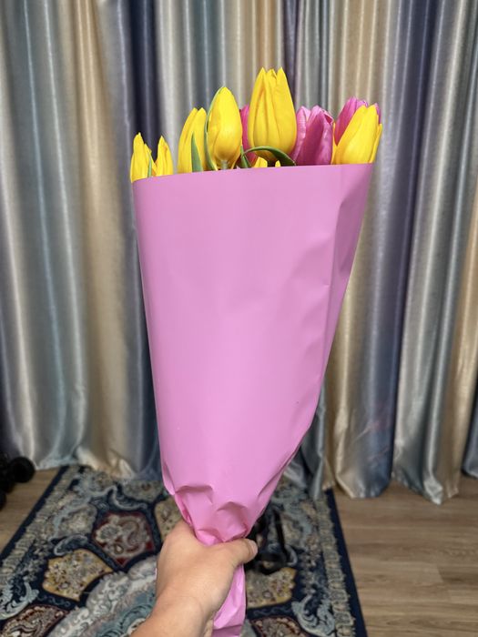 Тюльпаны, Букет, Не раскрытые(свежие)