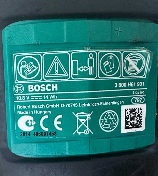 BOSCH KEO - Акумулаторен градински трион 10.8V 15см