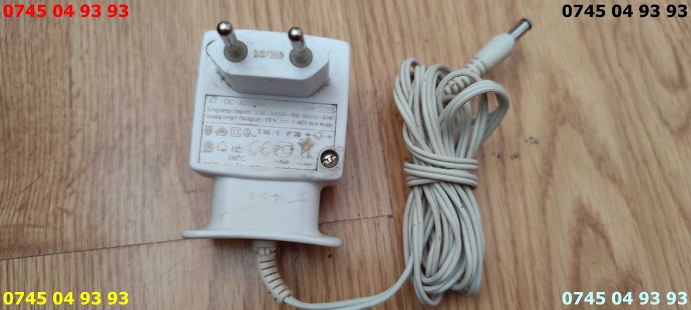 alimentator incarcator 12v BRAUN ptr aparat epilat