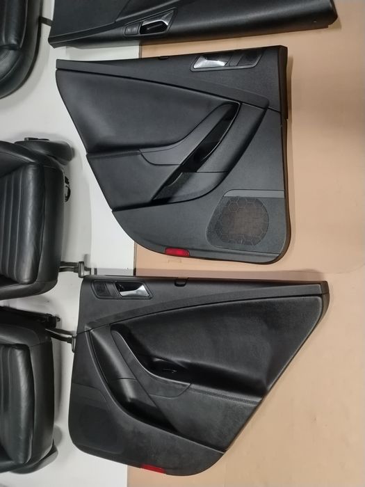 Scaune interior Piele Fete uși portiere Cotiera Passat B6 Break Combi