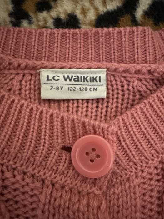 Теплая кофточка для девочки