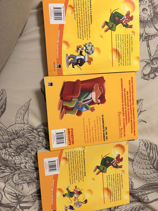 colectie carti geronimo stilton