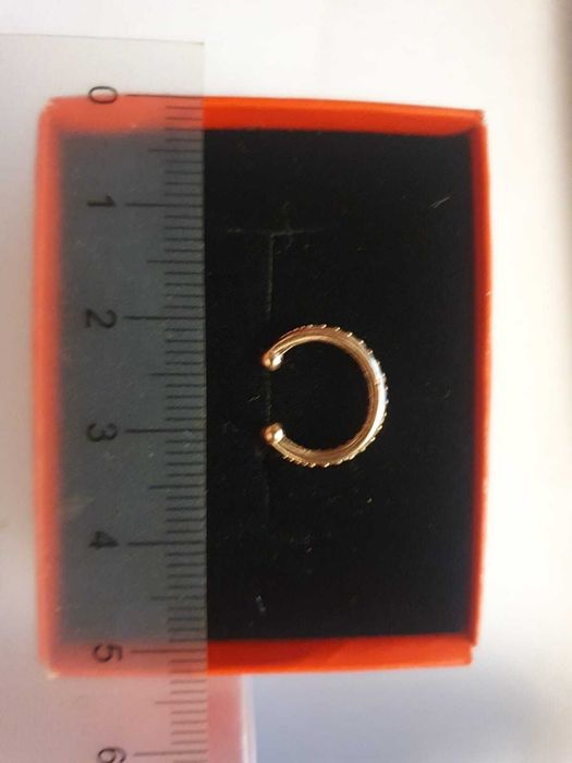Cercei frumosi din argint 925, rose gold, cu pietre