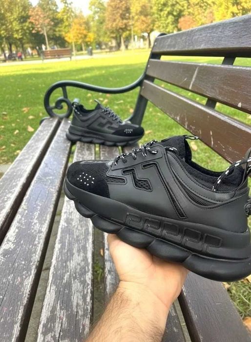 Adidasi Verace Chain Reaction Negru Unisex