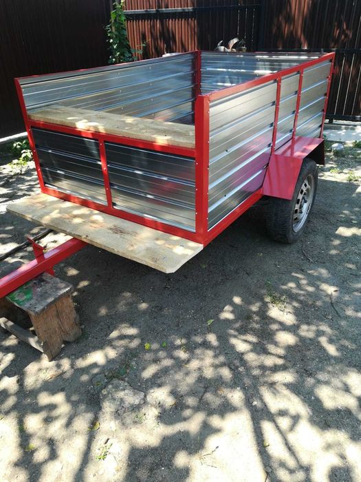 Remorca motocultor motosapa tractoras sau atv 1400 lei