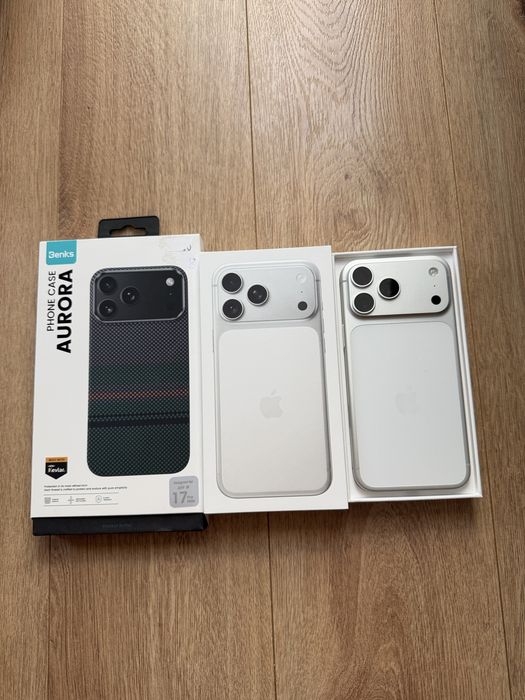 Като НОВ! Iphone 17 PRO MAX 512GB Silver / Като нов!