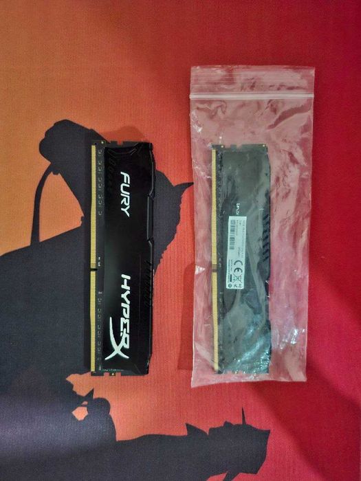 Оперативная память Kingston DDR4 16GB (2×8GB) с радиаторами