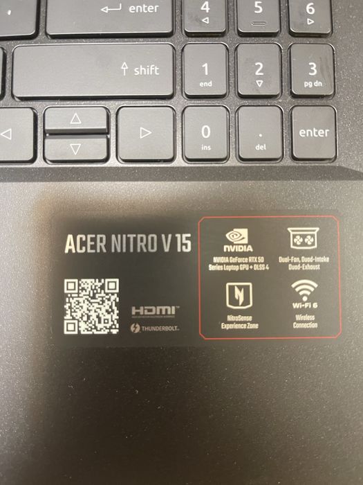 Acer Nitro V15 Core-I9 13900 Nvidia 5060 GDDR7 32GB Ram