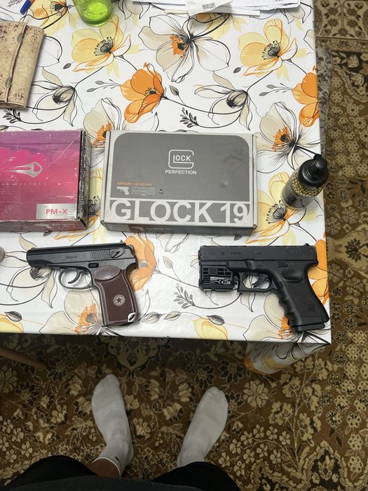 Airsoft Glock 19 пистолет