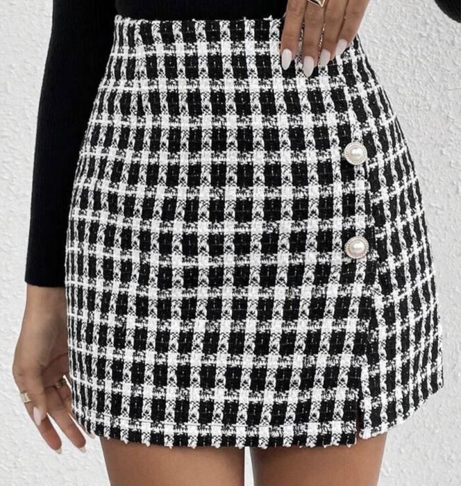 Френско карирана пола