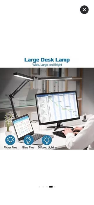 Lampa de birou, in cutie