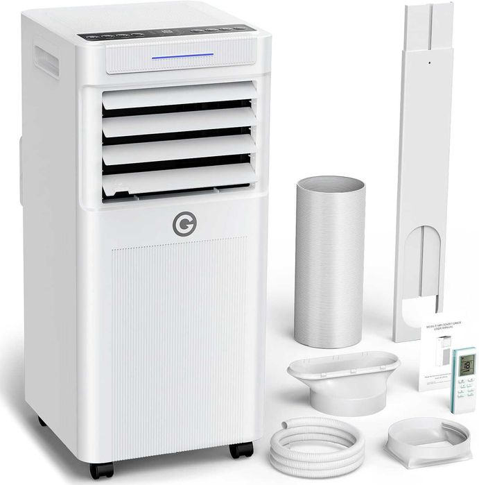Aparat Aer Conditionat Portabil 9000 BTU – Racire, Ventilator, Dezumidificare si Mod Somn, Clasa A