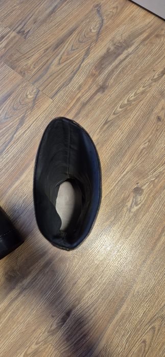 Cizme piele neagra barbatesti