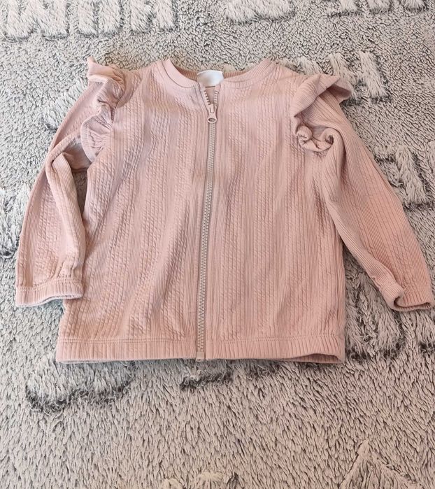 Jachetă si bluză cu fermoar (2-3 ani)