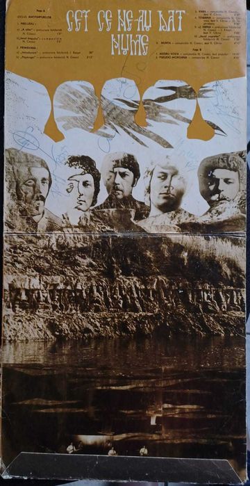 vand disc de vinil Phoenix cu autografele orginale