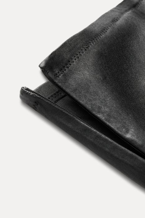 Клин Zara Limited edition, естествена кожа . Размер Л