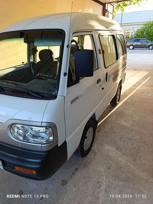 Дамас -2. Пробег-15минг км, метан. 7500, нархини устида келишамиз.