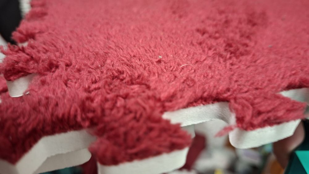 Covoras plusat puzzle spuma EVA