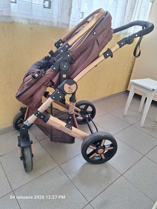 carucior bebe 0 - 36 luni, pliabil, usor de folosit